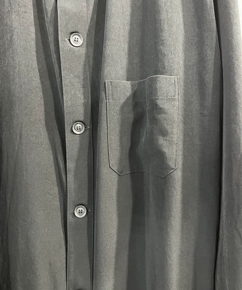 2022SS yohji yamamoto pour homme ロングブラウス(HG-B13 2022SS yohji yamamoto pour homme ロングブラウス(HG-B13