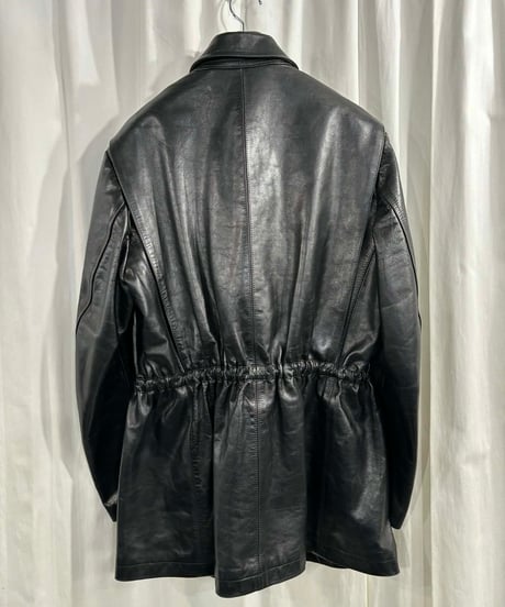 1998AW yohji yamamoto pour homme vintage レザージップアップジャケット（HY-J07-735）