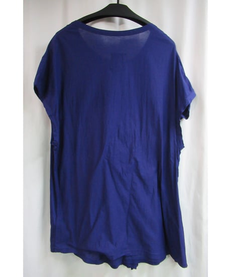 19ss RAGNE KIKAS yohji yamamoto +noir 紺 デザインカットソー NH-T45-087