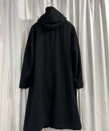 2015AW REGULATION yohji yamamoto MEN フード ロングコート（HY-C51-141）
