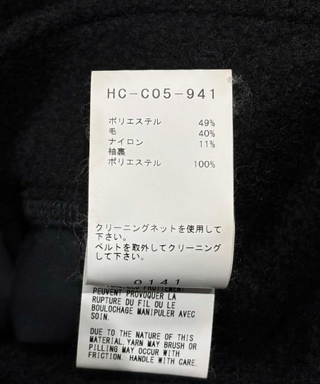REGULATION yohji yamamoto MEN フーテッドコート（HC-C05-941）