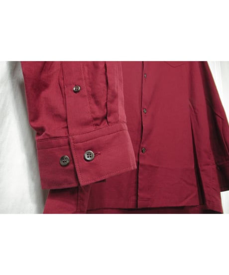 Y's for men SHIRTS yohji yamamoto 赤 コットン シンプルブラウス（MT-B30-058）