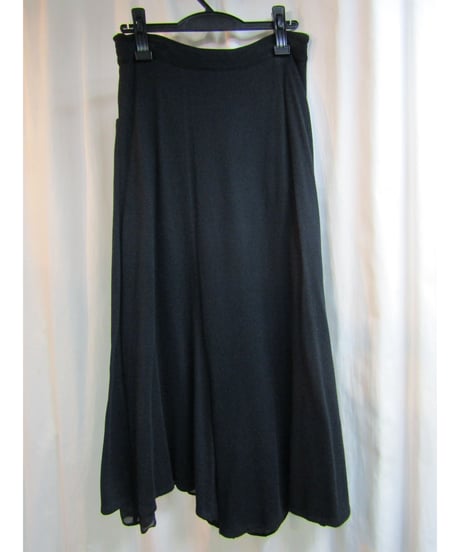 yohji yamamoto +noir レイヤードデザインサルエルワイドパンツ ND-P28-801