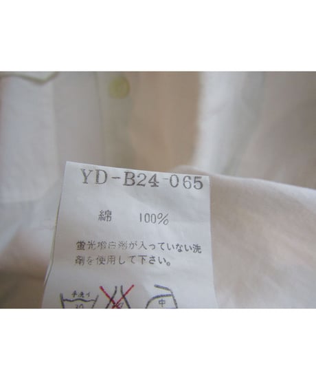 Y's yohji yamamoto フラップポケットデザイン 半袖シャツ YD-B24-065