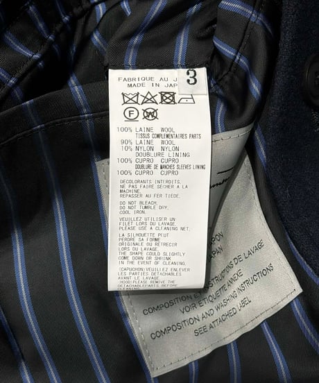 未使用 2025AW yohji yamamoto pour homme ジャケット（HR-J61-126）