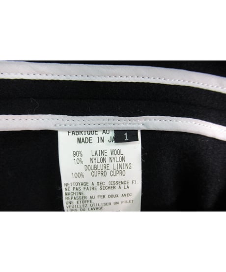 Y's yohji yamamoto ダブルジップデザインワンピース YD-D07-103
