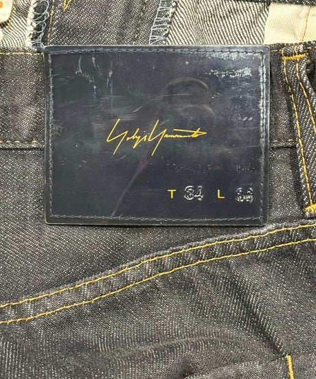 2002SS yohji yamamoto pour homme デニムパンツ（HE-P16-078）