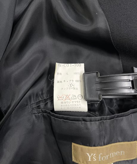 Y's for men yohji yamamoto ロングコート（MN-C01-100）