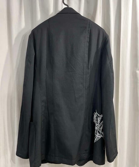 2016SS yohji yamamoto pour homme スカルプリントジャケット（HO-J13-101）
