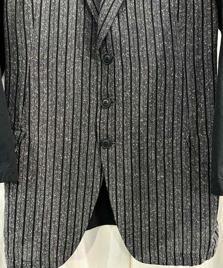 美品 2017AW yohji yamamoto pour homme 3ボタン切替ジャケット（HK-J54-816）
