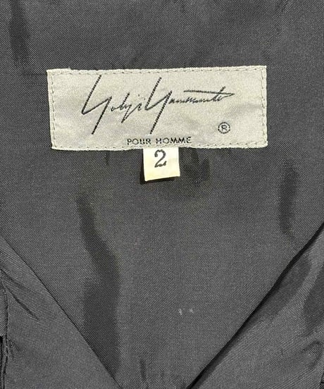 美品 2018SS yohji yamamoto pour homme 半袖シャツ（HW-B74-238）