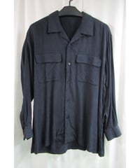 SAMPLE yohji yamamoto pour homme 開襟シンプルブラウス BT-B08-203