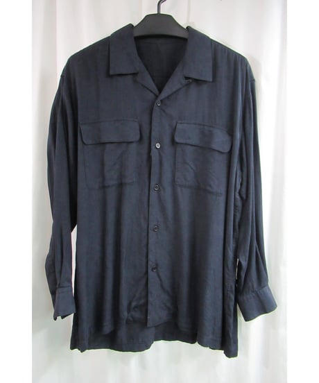 SAMPLE yohji yamamoto pour homme 開襟シンプルブラウス BT-B08-203