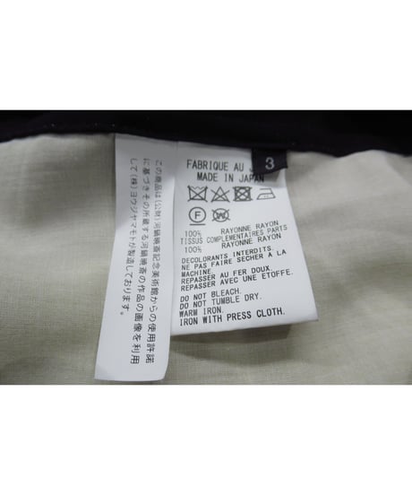 Ground Y yohji yamamoto 河鍋暁斎 鳥獣戯画プリント ロングブラウス（GN-B17-854）