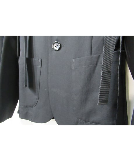 AD2002 JUNYA WATANABE COMME des GARCONS テープ サイドリリースバックルデザインジャケット（JI-J020）