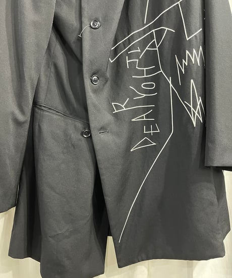 2016AW yohji yamamoto pour homme リエ フーテッドジャケット（HR-J20-129）