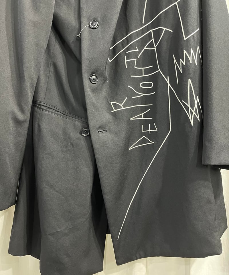 ジャケット・アウター Yohji Yamamoto POUR HOMME 2016SS 2016SS yohji yamamoto pour homme 朝倉優佳 ペイントジャケット