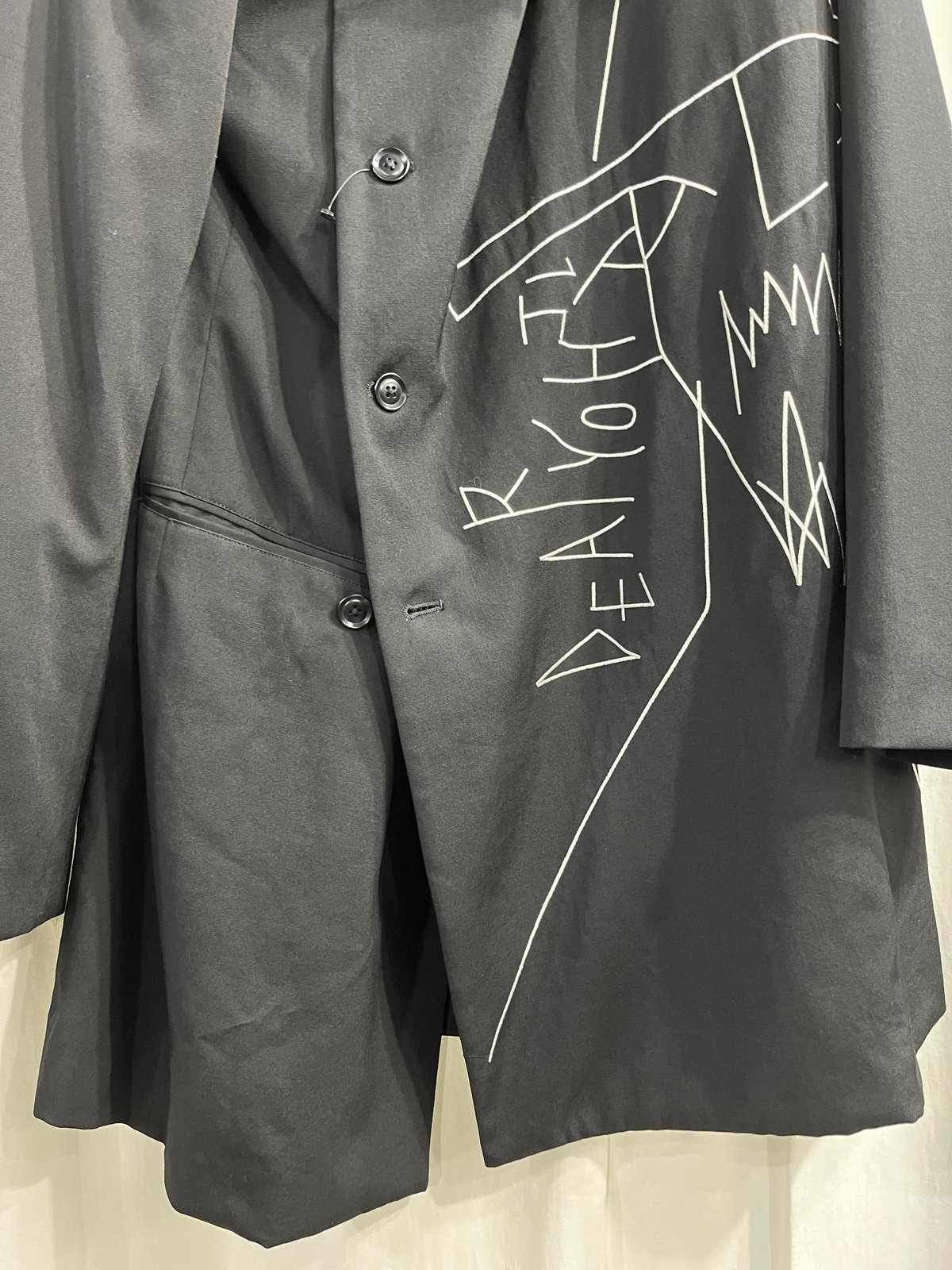 2016AW yohji yamamoto pour homme リエ フーテッドジャケット（