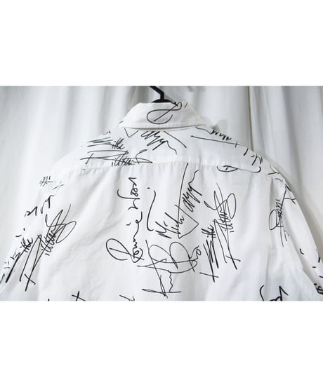 COMME des GARCONS HOMME PLUS プリントデザインブラウス（GBL-2）