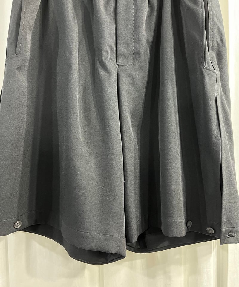 yohji yamamoto pour homme ハーフパンツ yohji yamamoto - pour homme コマ型ハーフパンツ / HG-P20-100