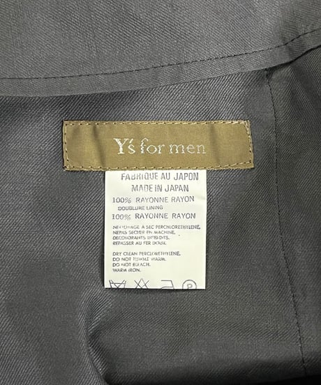 未使用 Y's for men yohji yamamoto ワイド紐パンツ（MQ-P11-201）