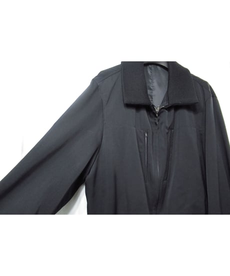 90s' Y’s for men yohji yamamoto vintage 襟ニットデザインブルゾン（ME-Y05-100）