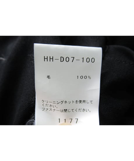 2019ss yohji yamamoto pour homme デザインワイドオーバーオール（HH-D07-100）