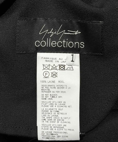 yohji yamamoto collectios ワイドパンツ（FJ-P67-103）