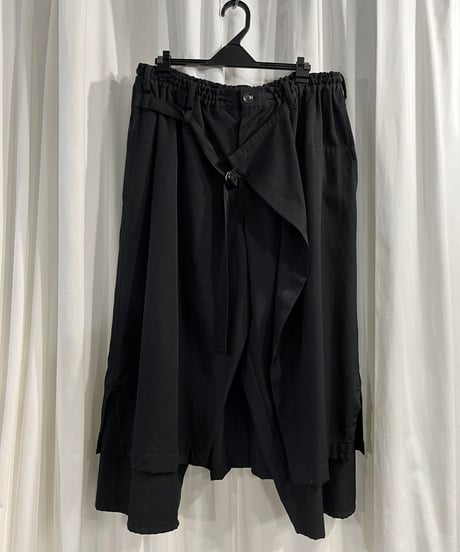 2018SS yohji yamamoto pour homme ラップパンツ（HW-P41-100）