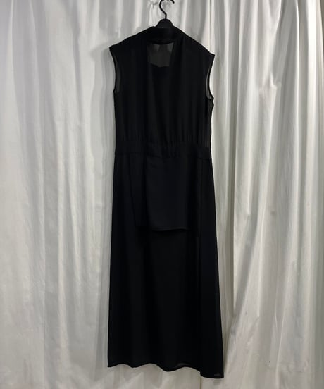 1995AW yohji yamamot +NOIR ノースリーブデザインワンピース（NE-D11-903）
