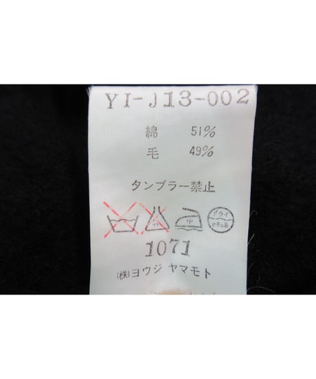 90's Y's yohji yamamoto vintage ミリタリースタンドカラーブルゾン YI-J13-002