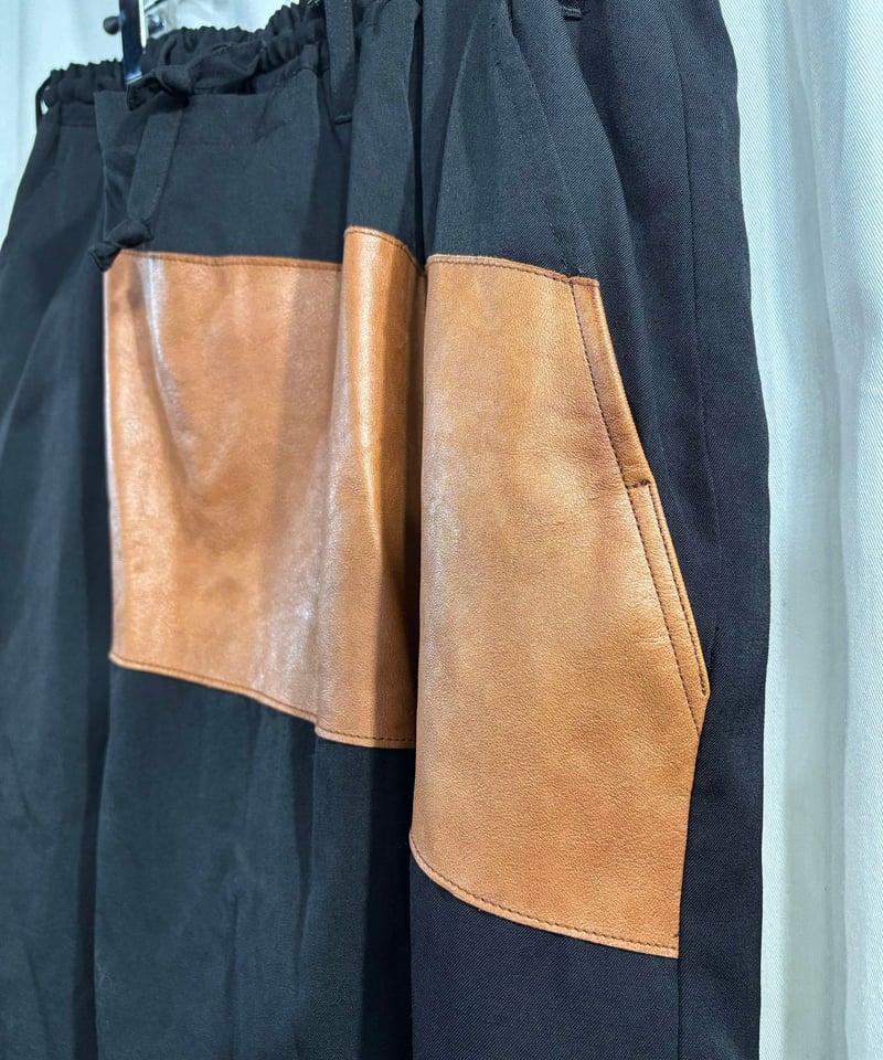 Yohji Yamamoto POUR HOMME サルエルパンツ　2 Yohji Yamamoto POUR HOMME サルエルプリーツパンツ - Ka na ta
