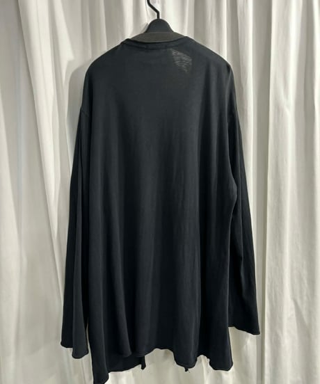 難あり 2015SS yohji yamamoto pour homme デザインカットソー（HU-T66-078）