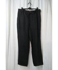 05ss yohji yamamoto pour homme 赤ボタン ステッチデザインパンツ（HY-P61-801）
