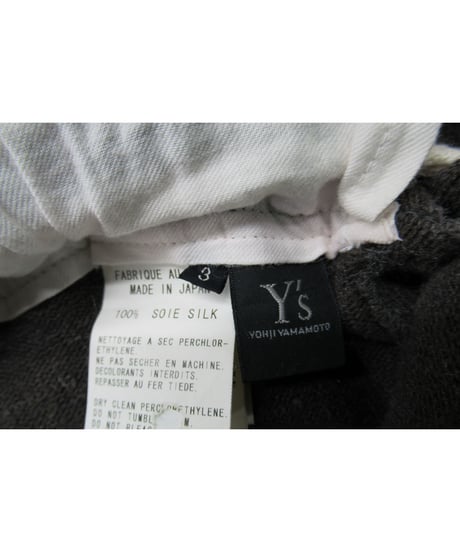 Y's yohji yamamoto 巾着付きデザインスカート YZ-T92-470