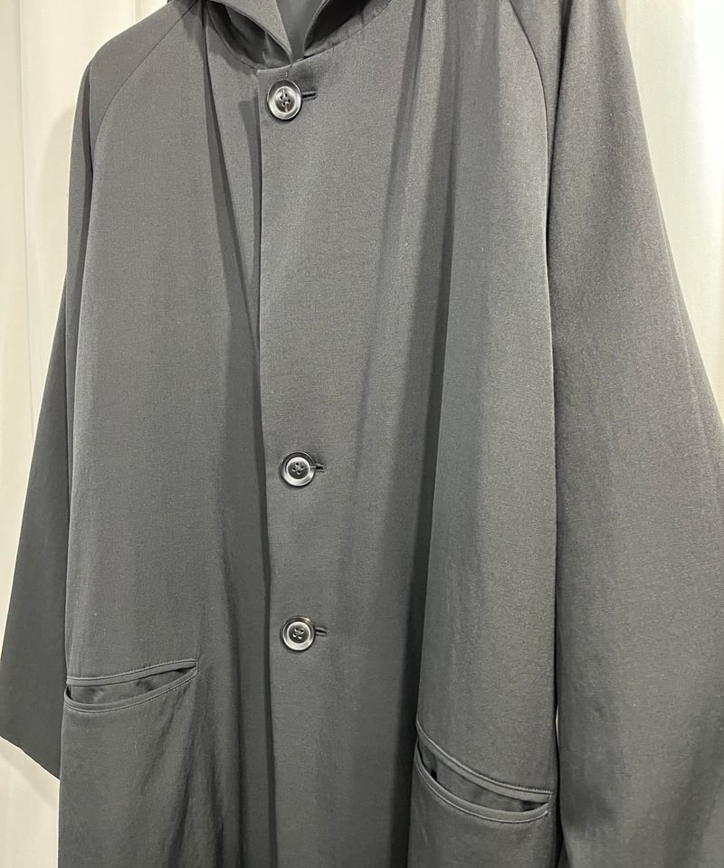 Yohji Yamamoto 2018AW フードコート 2018AW yohji yamamoto pour homme フード付きデザインロングコー