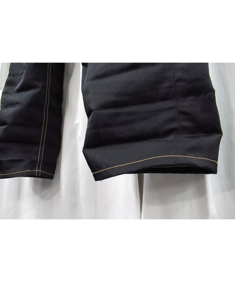 AD2004 JUNYA WATANABE MAN COMME des GARCONS ステッチデザイン ストレートパンツ（WO-P038）