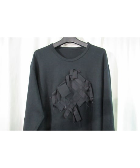 20ss B yohji yamamoto 長袖 リボンデザインカットソー NN-T75-079