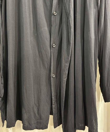 2020SS yohji yamamoto pour homme レ－ヨンブラウス（HN-B12-201）