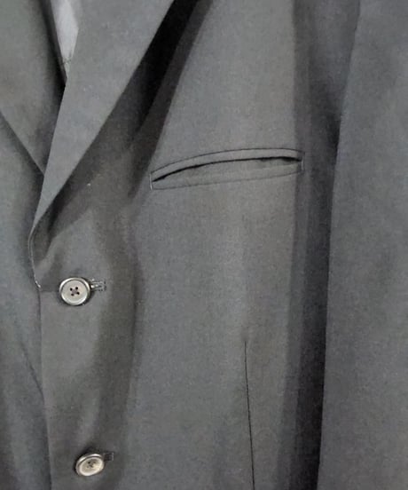 Y's for men yohji yamamoto 黒 3釦 シンプルジャケット (MC-J14-106)