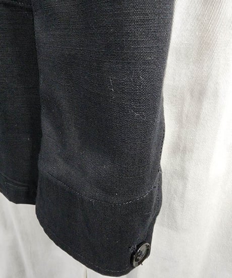 2009aw yohji yamamoto pour homme 黒 ミリタリーデザインジャケット （HZ-Y22-004）