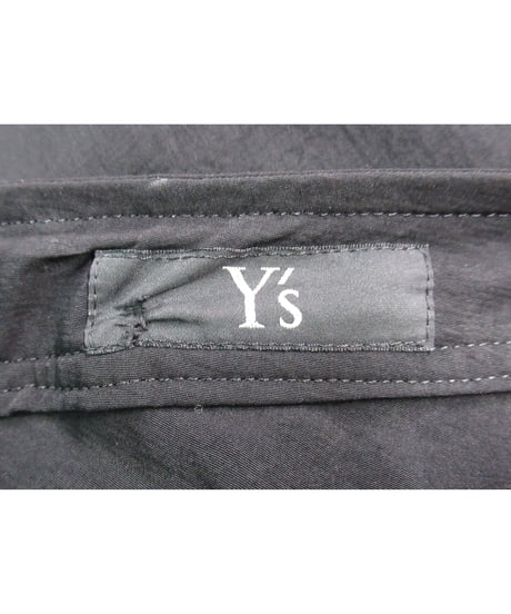 Y's yohji yamamoto SAMPLE アシメトリーサルエルパンツ YD-P20-500