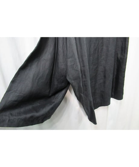 05ss yohji yamamoto femme 麻 変形デザイン サルエルパンツ（FY-P13-301）