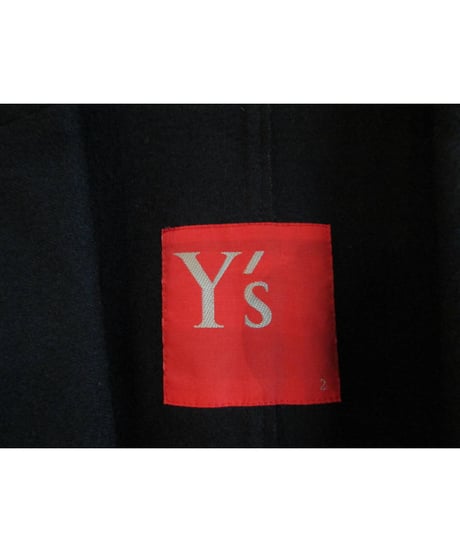 赤ラベル Y's yohji yamamoto フロントデザインジャケット YB-J55-164