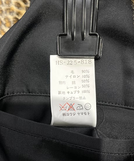 1992AW yohji yamamoto pour homme ヒョウ柄切替えジャケット（HS-J25-818）