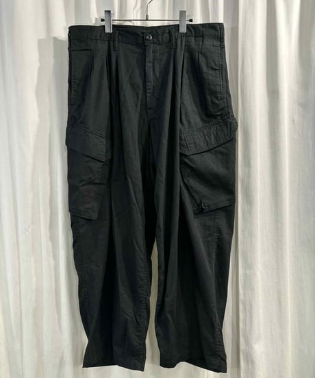 2023SS BLACK Scandal Yohji Yamamoto ミリタリーパンツ（HZ-P95-041）