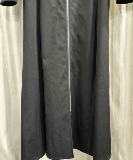 yohji yamamoto +NOIR ダブルジップ長袖ワンピース（NR-D05-100）