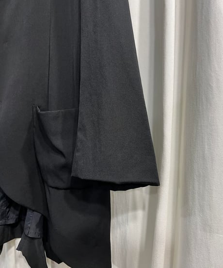 2012AW yohji yamamoto +NOIR スナップ釦 デザインジャケット（ND-J03-100）