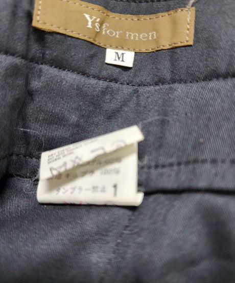 Y's for men  紺デザインセットアップスーツ （MS-J11-105）