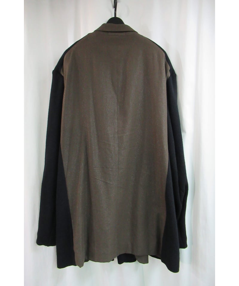 yohji yamamoto pour homme バックファスナージャケット 2018AW yohji yamamoto pour homme バックファスナージャケット（